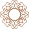 Ekena Millwork Reims Wood Fretwork Pierced Ceiling Medallion, Cherry, 30"OD x 11 1/2"ID x 3/8"T CMWP30X30X0375RECH - alternate 3